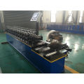 Steel roller shutter door frame roll forming machine